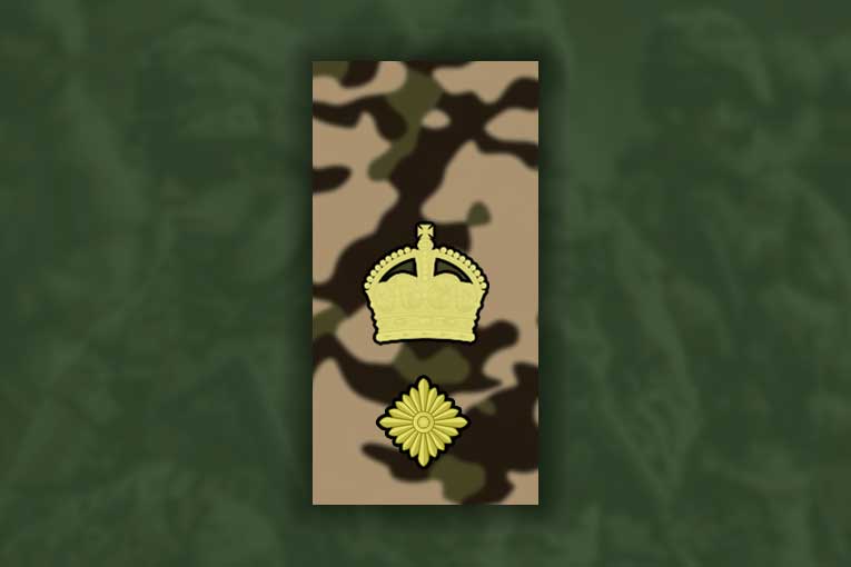 british army ranks lieutenant colonel