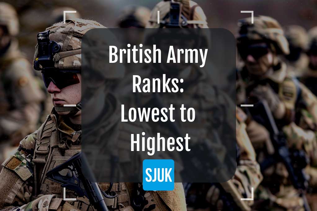 british army ranks