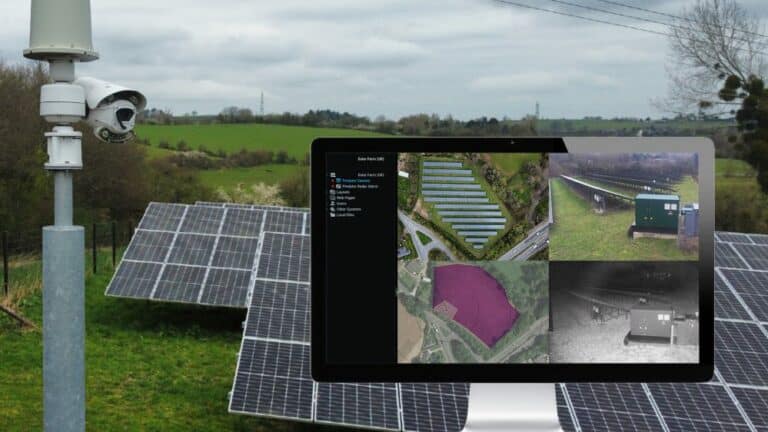 360 Vision Technology surveillance cameras selected by solar farm