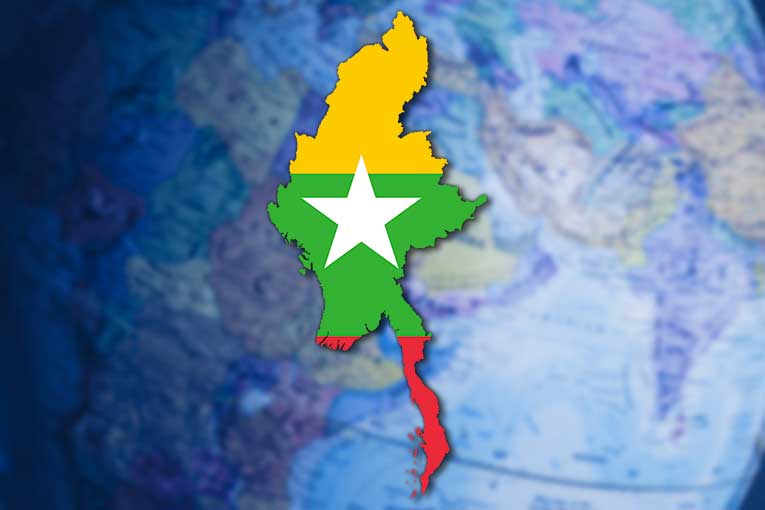 myanmar country flag