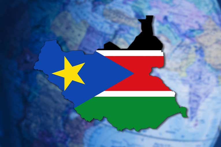 south sudan country flag
