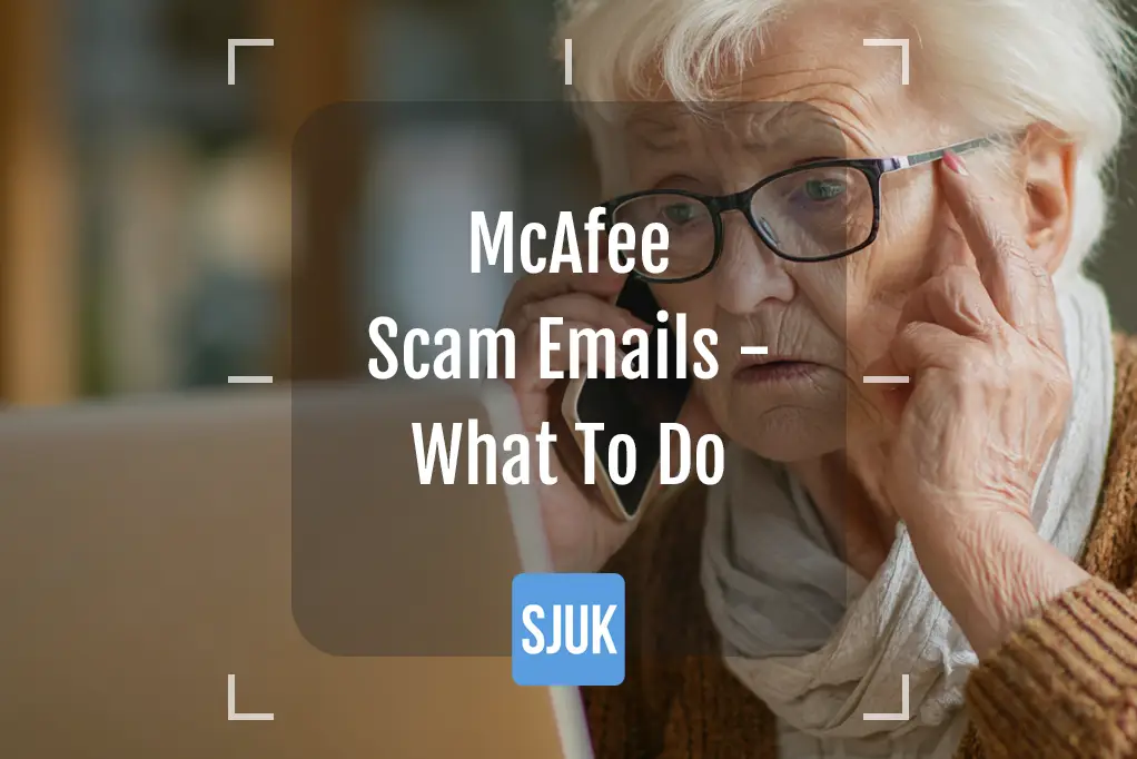 McAfee Scam Email