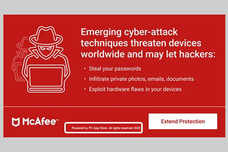 McAfee Fake Website